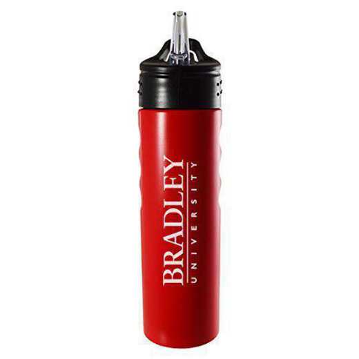 BOT-400-RED-BRADLEY-LRG: LXG 400 BOTTLE RED, Bradley University